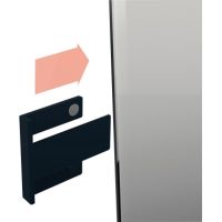 SIGEL Stiftehalter GL800 75x37x35mm Kunststoff anthrazit
