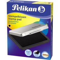 Pelikan Stempelkissen 331066 Gr.3 5x7cm Metallic-Gehäuse schwarz