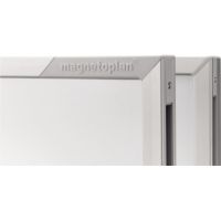 magnetoplan Schaukasten SP 1215300 112x108,5cm 12xDIN A4 Aluminium weiß