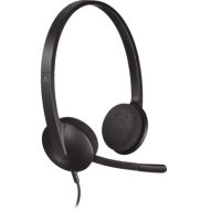 Logitech USB Headset H340/981-000475 schwarz 1,8m