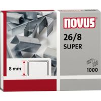 NOVUS Heftklammer 040-0199 26/8 verzinkt 1.000 Stück
