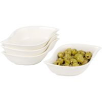 Esmeyer Servierschale JOLIE 302-071 Porzellan weiß 4 Stück