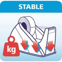 tesa Tischabroller Easy Cut 57421-00002 33mx19mm royalblau