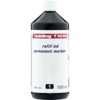 edding Nachfülltusche T1000 4-T1000001 1.000ml schwarz