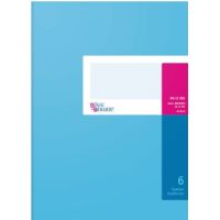 K+E Spaltenbuch A4 6 Spalten 40 blau 8611061