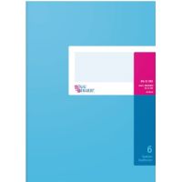 K+E Spaltenbuch A4 6 Spalten 40 blau 8611061