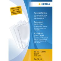 HERMA Ausweishülle 5016 80x115mm PP transparent