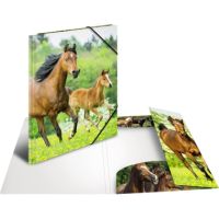 HERMA Sammelmappe 7145 DIN A3 PP Pferde