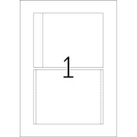 HERMA CD-Einleger 5036 151x118mm perf. weiß 25 Stück