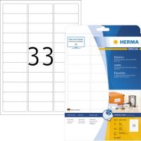 HERMA Etikett InkPrint 8837 63,5x25,4mm weiß 825 Stück