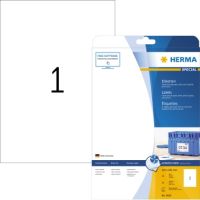 HERMA Etikett 4824 210x297mm weiß 25 Stück
