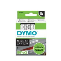DYMO Schriftbandkassette D1 S0720830 19mmx7m schwarz auf weiß