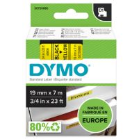 DYMO Schriftbandkassette D1 S0720880 19mmx7m schwarz auf ge