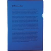 Soennecken Sichthülle 1469 DIN A4 PP blau 50 Stück