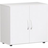 Geramöbel Flügeltürenschrank S-382100-WW 2OH 80cm weiß