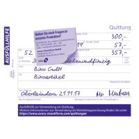 Avery Zweckform Quittung 1250 DIN A6 quer 100Blatt