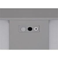 MAUL Standleuchte MAULjuvis 141458 LED dimmbar 80W silber