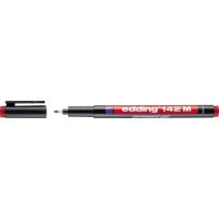 edding Folienschreiber 142 M 4-142002 1mm permanent rot
