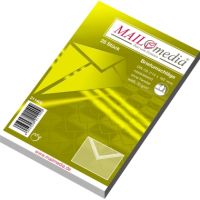 Mailmedia Briefumschläge DIN C6 haftklebend weiß ohne Fenster 25 Stück