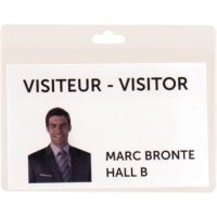 Tarifold Namensschild 200430 transparent 30 Stück