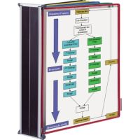 Tarifold Sichttafelwandhalter 414609 DIN A4 magnetisch grau