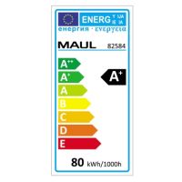 MAUL Standleuchte MAULjaval 141460 LED dimmbar 80W silber