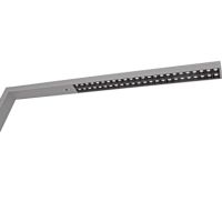 MAUL Standleuchte MAULsirius 141456 LED dimmbar 81W silber