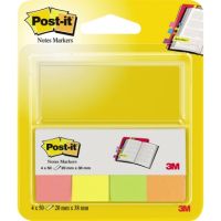 Post-it Haftstreifen Page Marker 670-4N 20x38mm sortiert 4 Stück