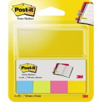 Post-it Haftstreifen Page Marker 670-4U 20x38mm sortiert 4 Stück