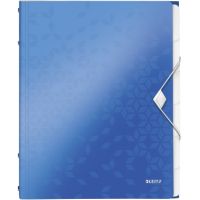 Leitz Ordnungsmappe WOW 46330036 DIN A4 6Fächer PP blau