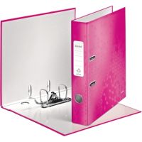 Leitz Ordner WOW 10060023 DIN A4 50mm Pappe pink