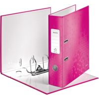 Leitz Ordner WOW 10050023 DIN A4 80mm Pappe pink