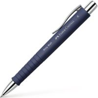 Faber-Castell Kugelschreiber POLY BALL 241151 M Mine blau Schaft blau
