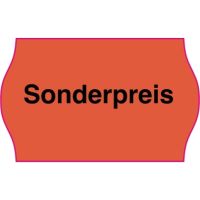 CreenLine Etikett ACL57101120M-02 Sonderpr. 26x16mm G2 rot 18x1.200St.
