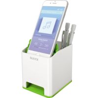 Leitz Stifteköcher WOW 53631054 weiß/grün