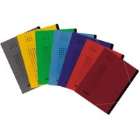 ELBA Ordnungsmappe chic 400001999 DIN A4 7Fächer Karton anthrazit