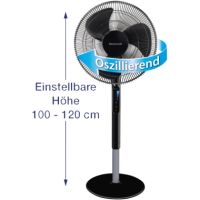 Honeywell Standventilator HSF600BE4 45W schwarz