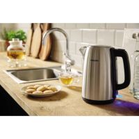 Philips Wasserkocher Daily HD9351/90 2.200W 1,7l Edelstahl