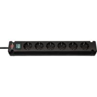 brennenstuhl Steckdosenleiste Bremounta 1150650316 6fach 3m schwarz