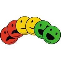 Legamaster Magnet Emoticon 7-123304 sort 50mm 6 Stück