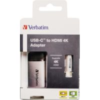 Verbatim USB Hub 49143 USB-C zu HDMI Adapter