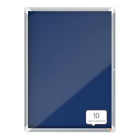 Nobo Schaukasten 1902556 Innen 9xA4 Textilrückwand bl
