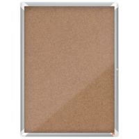 Nobo Schaukasten 1902564 Innen 9xA4 Korkrückwand br