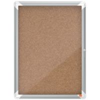 Nobo Schaukasten 1902561 Innen 4xA4 Korkrückwand br