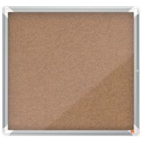 Nobo Schaukasten 1902562 Innen 6xA4 Korkrückwand br