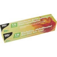 PAPSTAR Bio-Müllbeutel / 14177, 10 l, transparent, 10 l, 25 my , Inh. 7