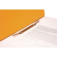 Falken Ösenhefter 80000516 DIN A4 kaufm. Heftung 250g Karton orange