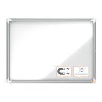 Nobo Schaukasten 1902559 97,2x69,2x3,7cm 8xDIN A4 silber