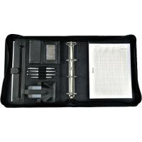 Alassio Schreibmappe AREZZO 30025 30x36x6cm Lederimitat schwarz