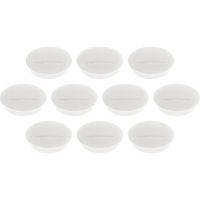 magnetoplan Magnet Discofix Junior 1662100 34mm weiß 10St.